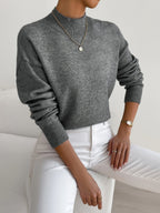Miss | Top Dames Herfst/Winter Straight Fit Coltrui - Gebreid - Miss Madera MIS-VEZOIZ