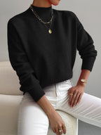 Miss | Top Dames Herfst/Winter Straight Fit Coltrui - Gebreid - Miss Madera MIS-SG5JZ9