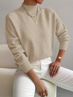 Miss | Top Dames Herfst/Winter Straight Fit Coltrui - Gebreid - Miss Madera MIS-YT5XR7