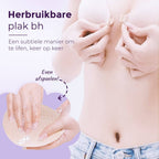Miss | Top Dames Plak BH Push Up - Siliconen - Miss Madera MIS-0JML3S