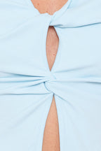 Miss | Top Dames Twist Front Casual Zomer - Katoen - Miss Madera MIS-5CB666