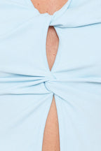 Miss | Top Dames Twist Front Casual Zomer - Katoen - Miss Madera MIS-5CB666