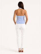Miss | Top Dames Zomer Halter V-hals - Viscose - Miss Madera MIS-BYGJAW
