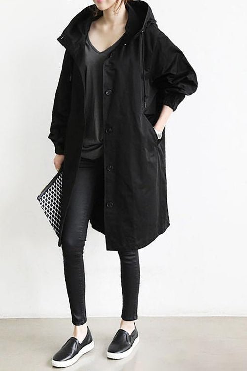Miss | Trenchcoat Dames Casual Modern - Polyester - Miss Madera
