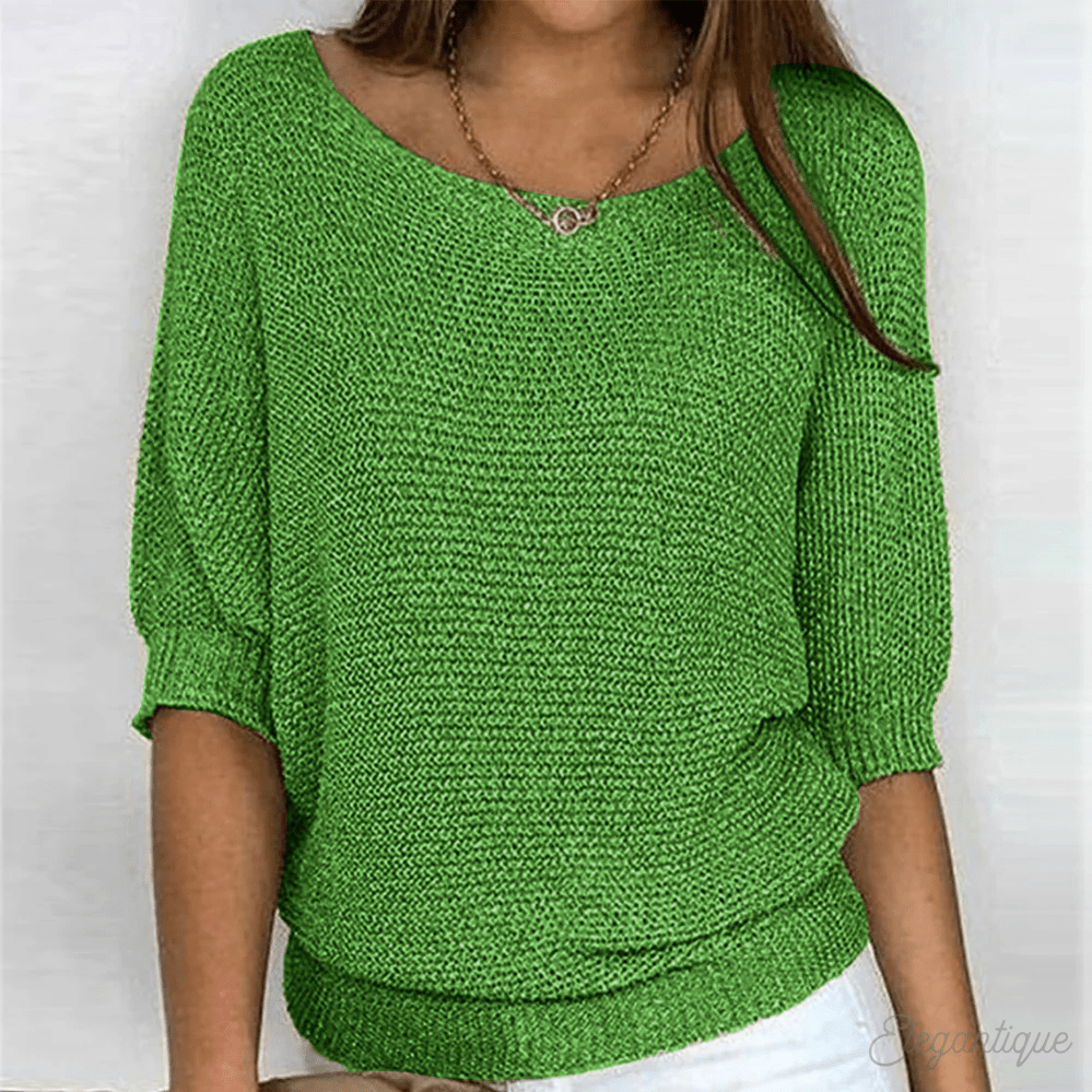 Miss | Trui Dames Casual - Polyester - Miss Madera