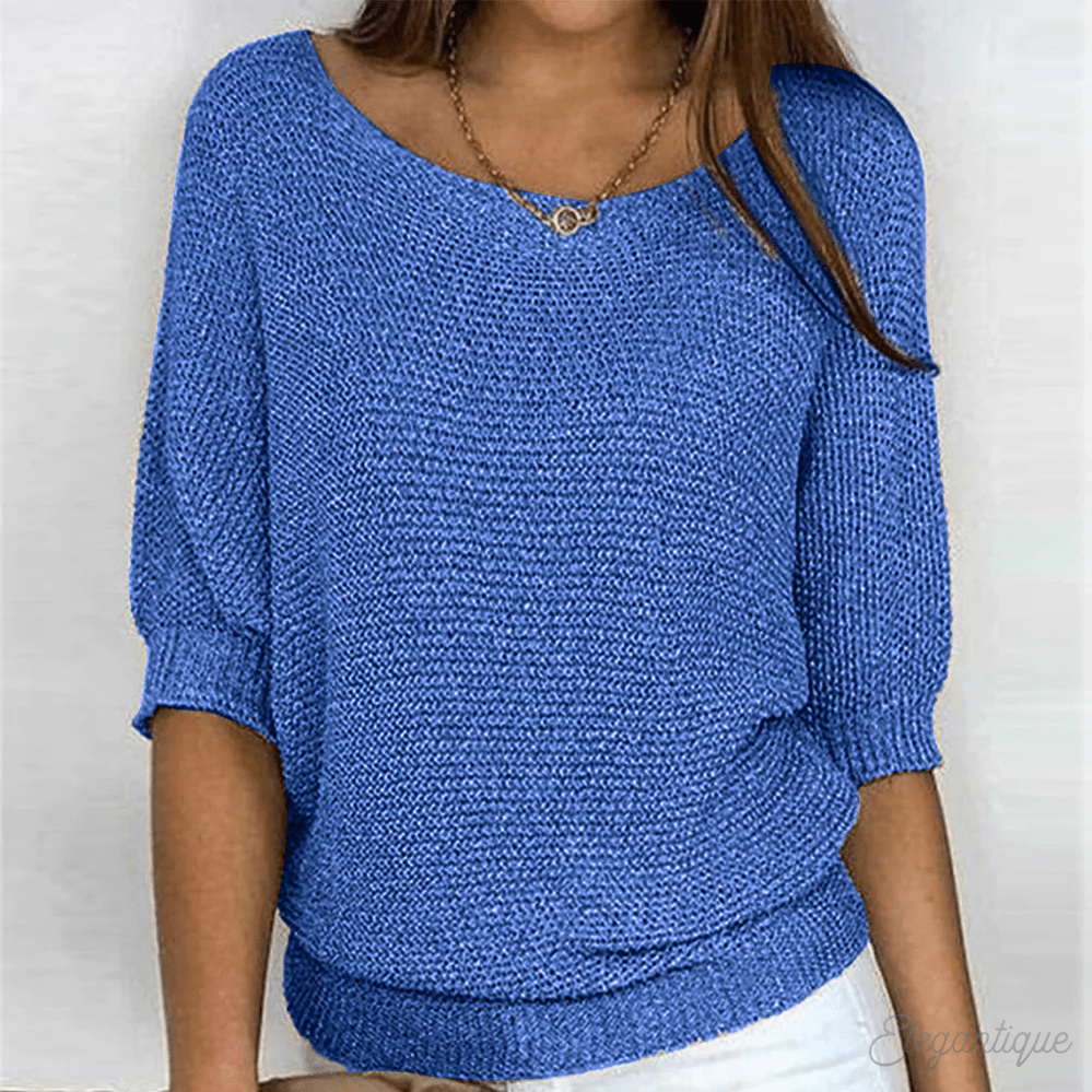Miss | Trui Dames Casual - Polyester - Miss Madera