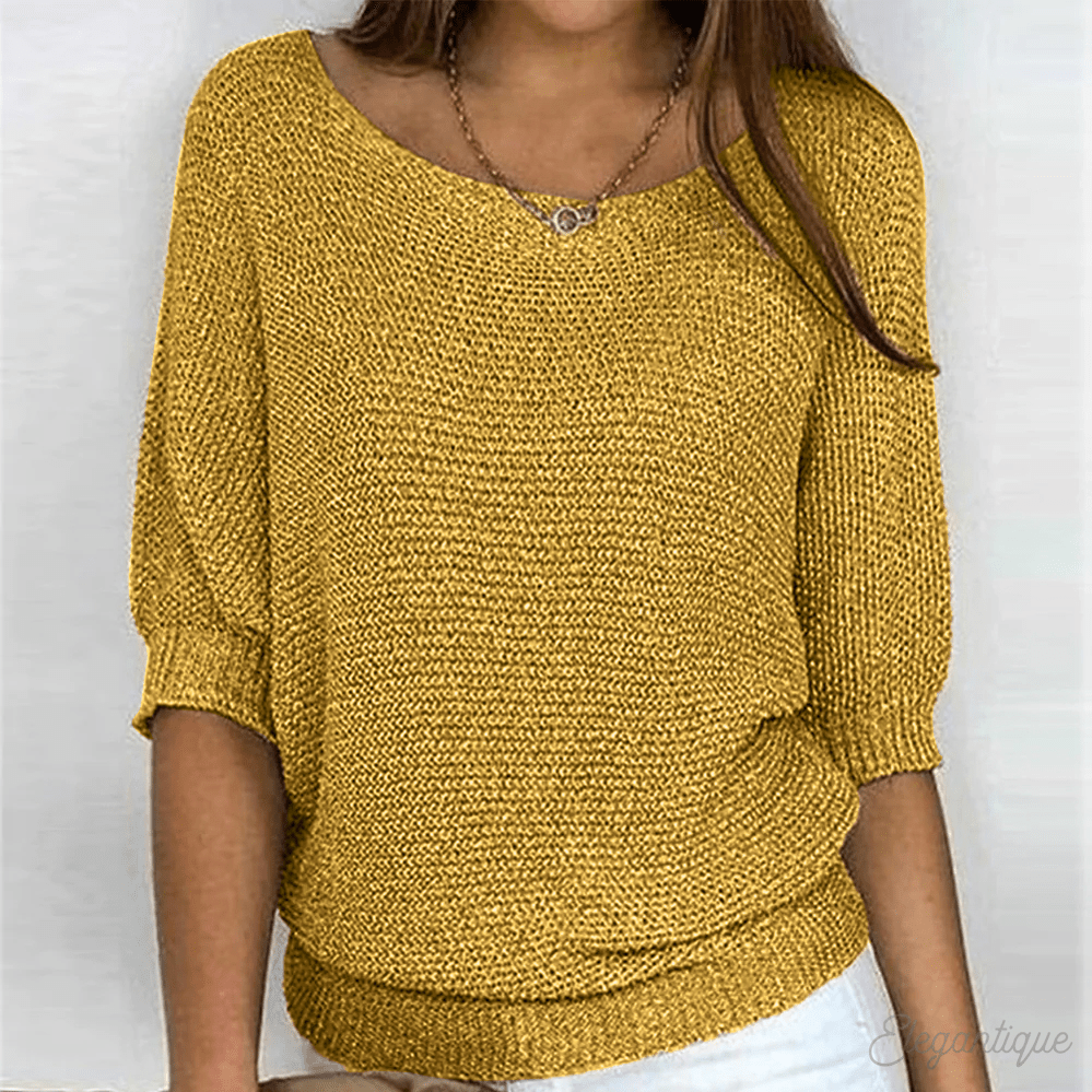 Miss | Trui Dames Casual - Polyester - Miss Madera