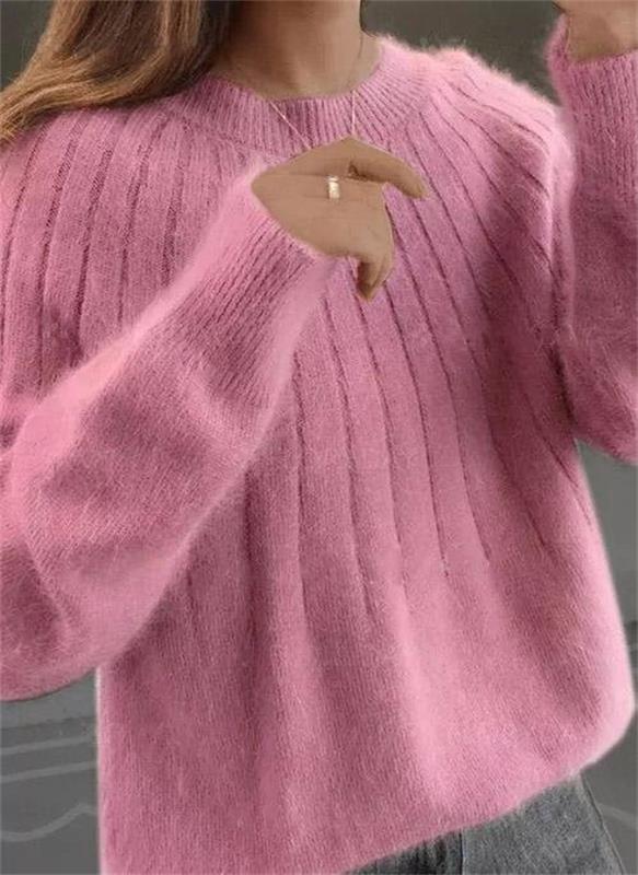 Miss | Trui Dames Fluffy Semi-Fit Herfst Winter - Miss Madera MIS-718718