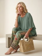 Miss | Twee - delige Set Dames Lente - Zomer Relaxed - Polyestermix - Miss Madera