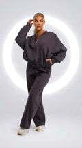 Miss | Tweedelige Loungewear Set Dames Casual - Katoenmix - Miss Madera