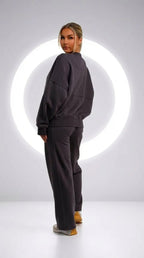 Miss | Tweedelige Loungewear Set Dames Casual - Katoenmix - Miss Madera