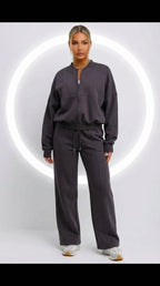 Miss | Tweedelige Loungewear Set Dames Casual - Katoenmix - Miss Madera