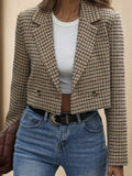 Miss | Tweedelige Set Dames Blazer Geruit – Co-ord Set Polyester - Miss Madera MIS-RCDWJH