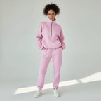 Miss | Tweedelige Set Dames Halfzip Trui & Broek – Co-ord Set - Miss Madera MIS-IXB315