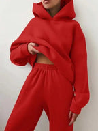 Miss | Tweedelige Set Dames Hoodie Joggingbroek – Co-ord Set Polyester - Miss Madera MIS-O9SOJH
