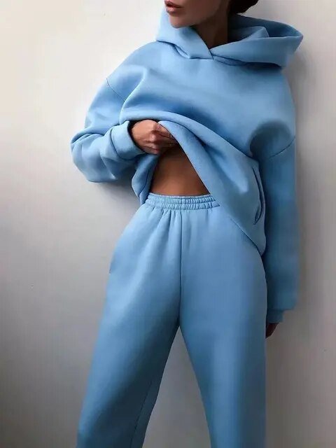 Miss | Tweedelige Set Dames Hoodie Joggingbroek – Co-ord Set Polyester - Miss Madera MIS-C3KXCB