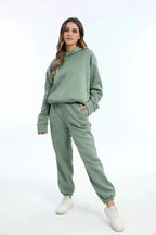 Miss | Tweedelige Set Dames Hoodie Joggingbroek – Co-ord Set Polyester - Miss Madera MIS-Q3964X
