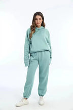 Miss | Tweedelige Set Dames Hoodie Joggingbroek – Co-ord Set Polyester - Miss Madera MIS-I9J7K6