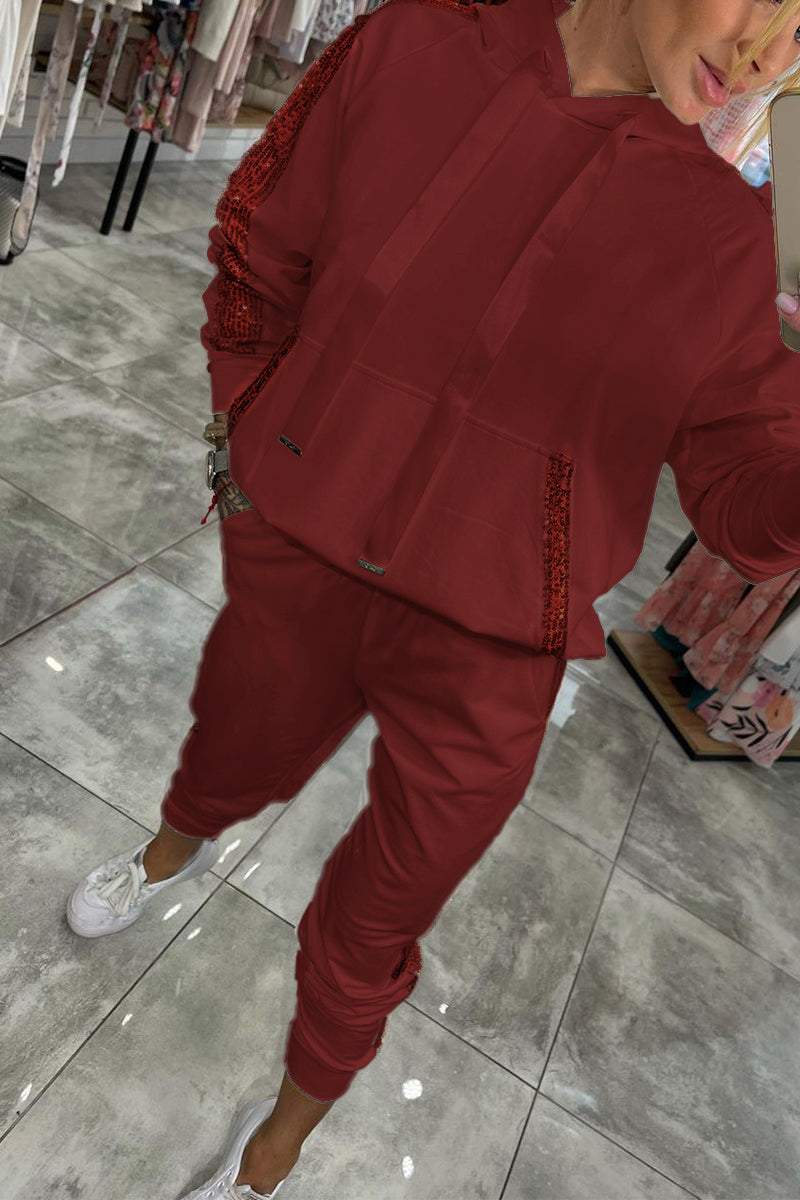 Miss | Tweedelige Set Dames Hoodie & Joggingbroek – Co-ord Set - Miss Madera MIS-2AEPAK
