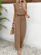 Miss | Tweedelige Set Dames Top & Rok Kant – Co-ord Set Polyester - Miss Madera MIS-7971ED