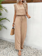 Miss | Tweedelige Set Dames Top & Rok Kant – Co-ord Set Polyester - Miss Madera MIS-74DE8B