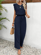 Miss | Tweedelige Set Dames Top & Rok Kant – Co-ord Set Polyester - Miss Madera MIS-A28F7B
