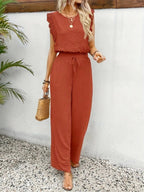 Miss | Tweedelige Set Dames Top & Rok Kant – Co-ord Set Polyester - Miss Madera MIS-B0F65E