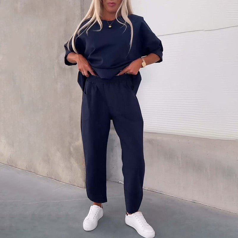 Miss | Tweedelige Set Dames Zomer – Co-ord Set - Miss Madera MIS-LNRT2H