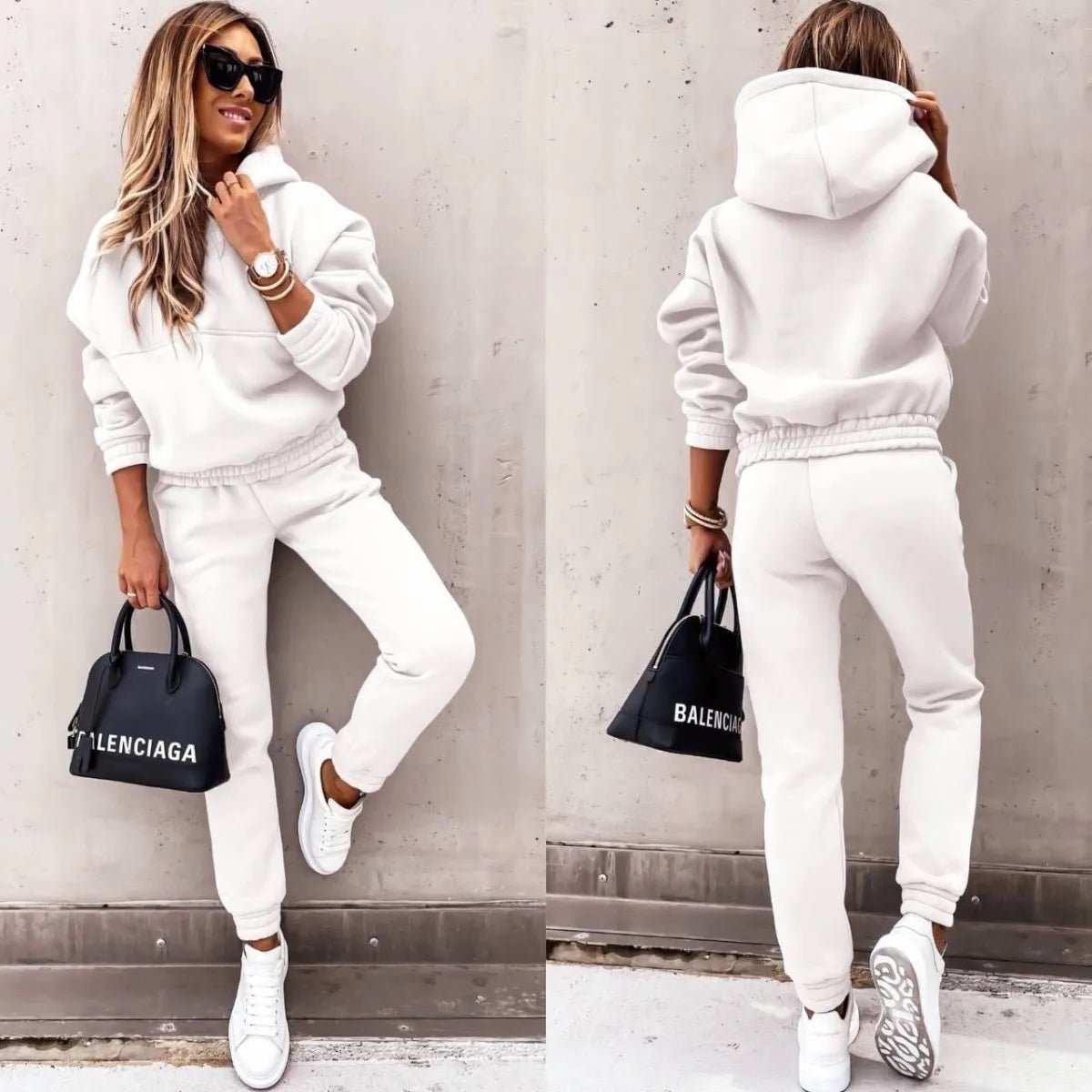 Miss | Tweedelige Tracksuit Set Dames Casual - Katoenmix - Miss Madera