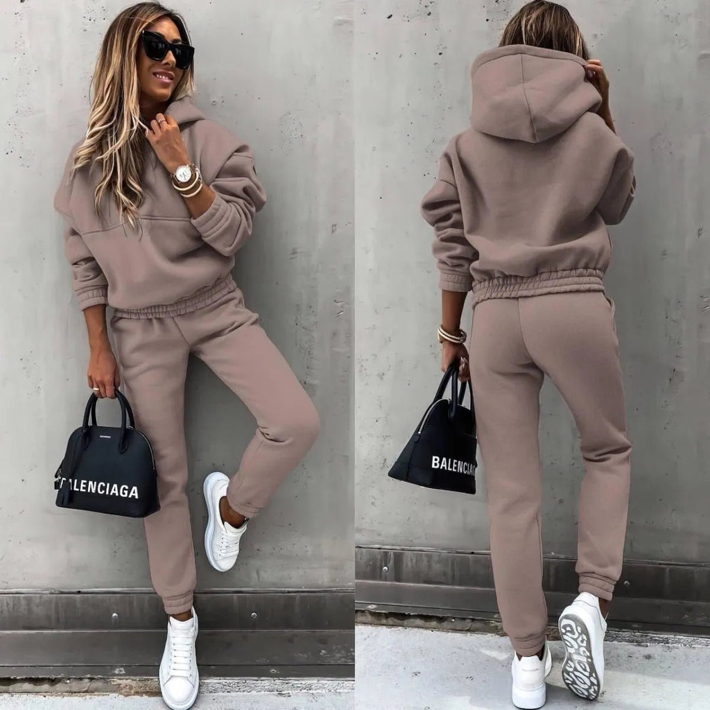 Miss | Tweedelige Tracksuit Set Dames Casual - Katoenmix - Miss Madera