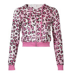 Miss | Vest Dames Cropped Camouflage Capuchon Ritssluiting - Miss Madera MIS-38ND6P-S