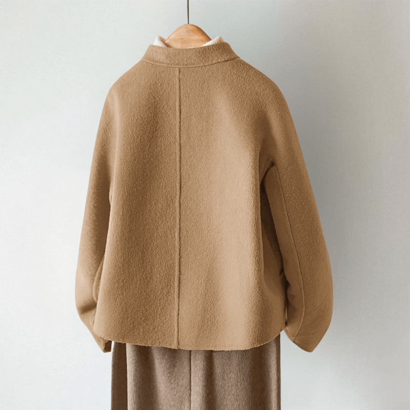 Miss | Vest Dames Cropped Revers-Kraag Drukknopen - Gebreid - Miss Madera MIS-8HGQA2