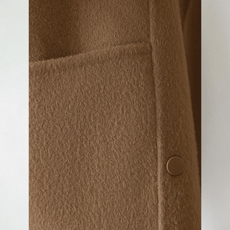 Miss | Vest Dames Cropped Revers-Kraag Drukknopen - Gebreid - Miss Madera MIS-8HGQA2