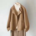Miss | Vest Dames Cropped Revers-Kraag Drukknopen - Gebreid - Miss Madera MIS-8HGQA2