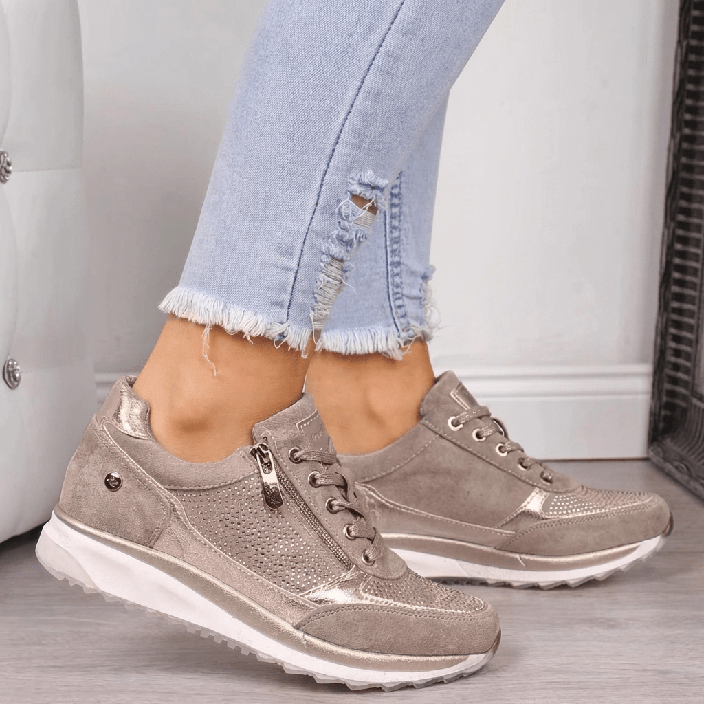 Miss | Wandelschoenen Dames Comfort - Textiel - Miss Madera