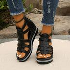 Miss | Wedge sandalen Dames Zomer Wig - Synthetisch - Miss Madera MIS-VK1UWU