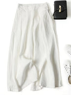 Miss | Wide Leg Broek Dames - Viscose-Linnen Mix - Miss Madera MIS-DH7QJM