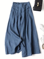Miss | Wide Leg Broek Dames - Viscose-Linnen Mix - Miss Madera MIS-PV4O0K