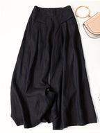 Miss | Wide Leg Broek Dames - Viscose-Linnen Mix - Miss Madera MIS-1AAYCZ