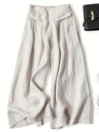 Miss | Wide Leg Broek Dames - Viscose-Linnen Mix - Miss Madera MIS-6QCLHS