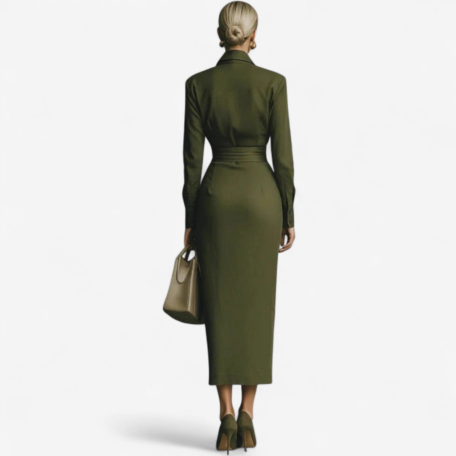 Miss | Wikkeljurk Dames Midi - Viscose - Miss Madera MIS-8EE6E5