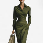Miss | Wikkeljurk Dames Midi - Viscose - Miss Madera MIS-8EE6E5