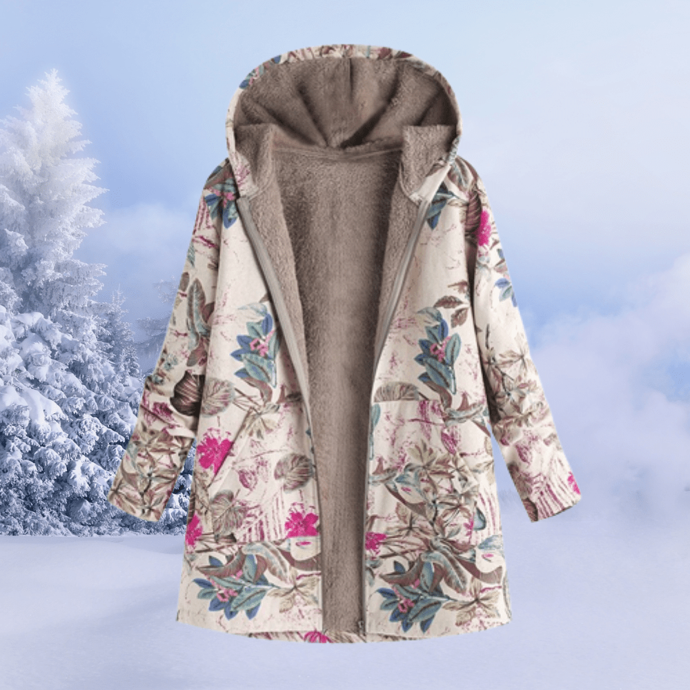Miss | Winter Jas Dames Capuchon Casual Winterwarm - Miss Madera MIS-6HGHMJ