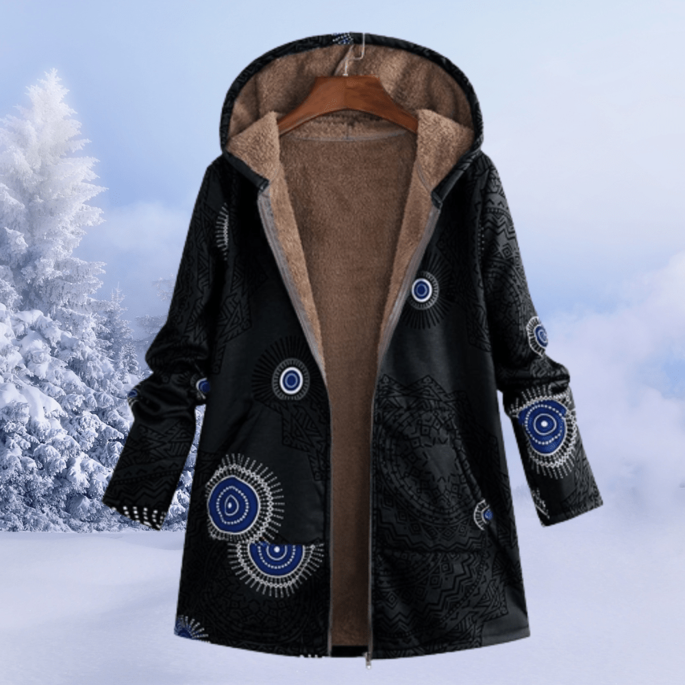 Miss | Winter Jas Dames Capuchon Casual Winterwarm - Miss Madera MIS-0LMGHB