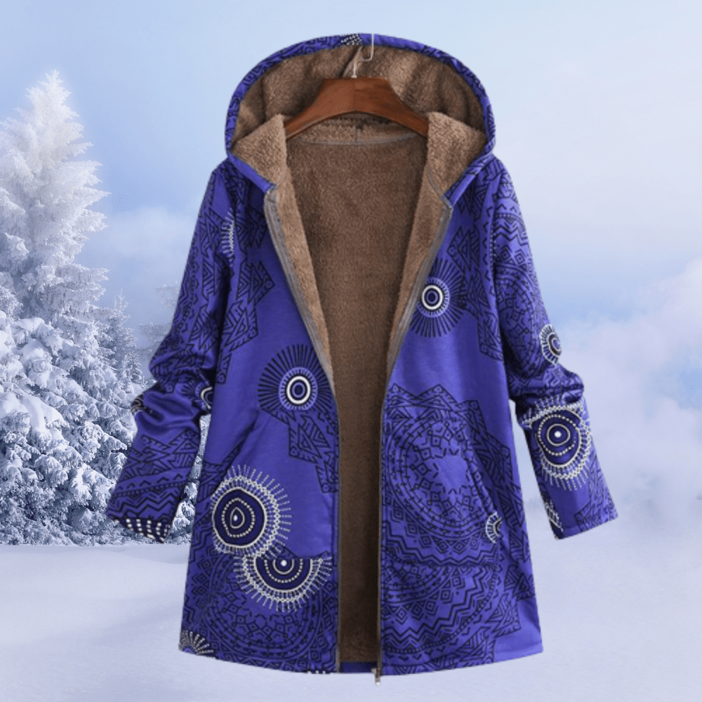 Miss | Winter Jas Dames Capuchon Casual Winterwarm - Miss Madera MIS-PHOZVE