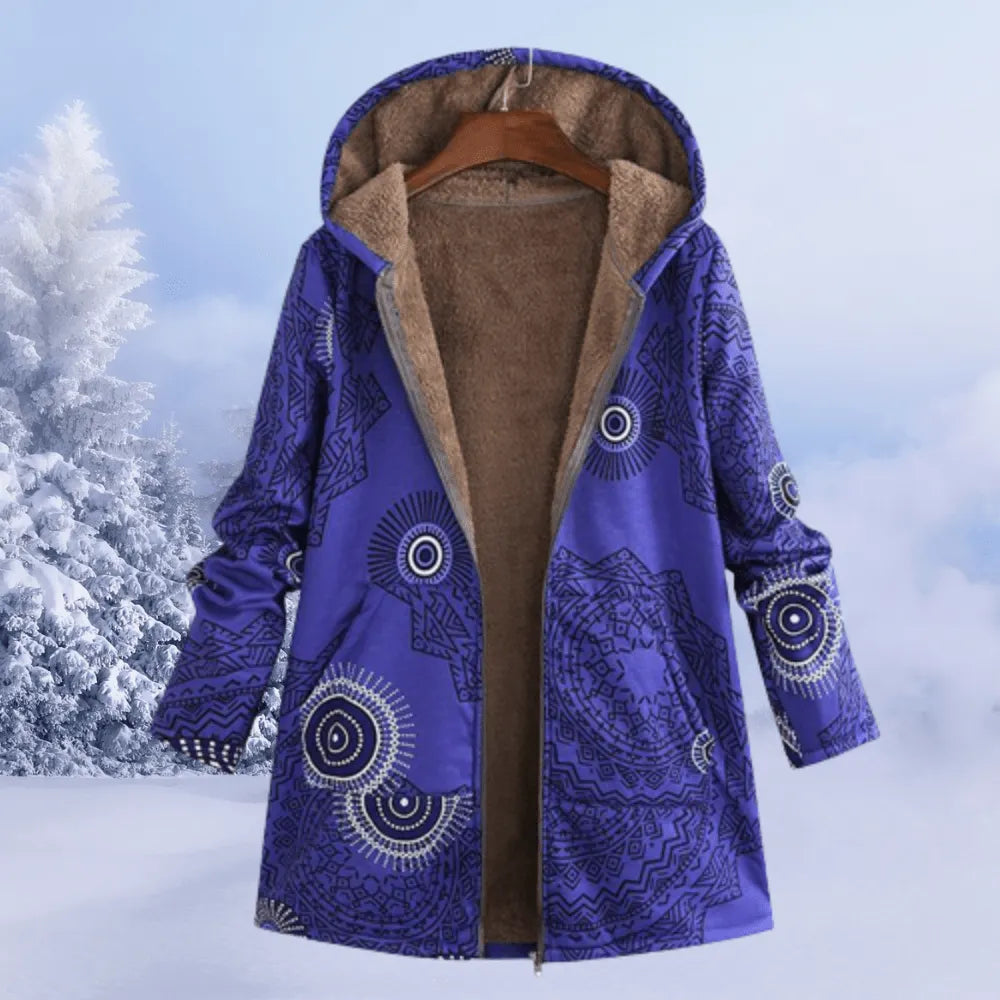 Miss | Winter Jas Dames Capuchon Casual Winterwarm - Miss Madera MIS-PHOZVE