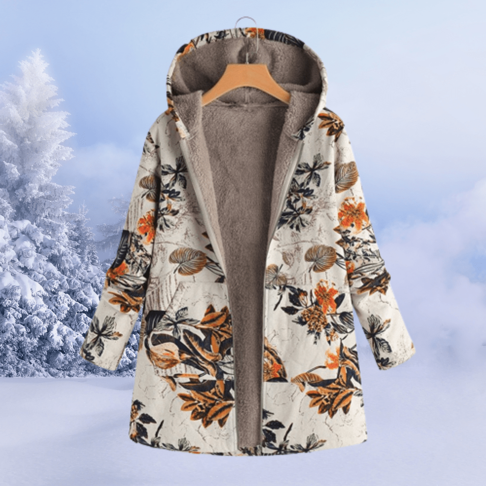 Miss | Winter Jas Dames Capuchon Casual Winterwarm - Miss Madera MIS-2GADQJ