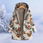 Winterjas Dames Pull-over Capuchon Relaxed Fit Zonder Sluiting - Miss Madera MIS-2GADQJ