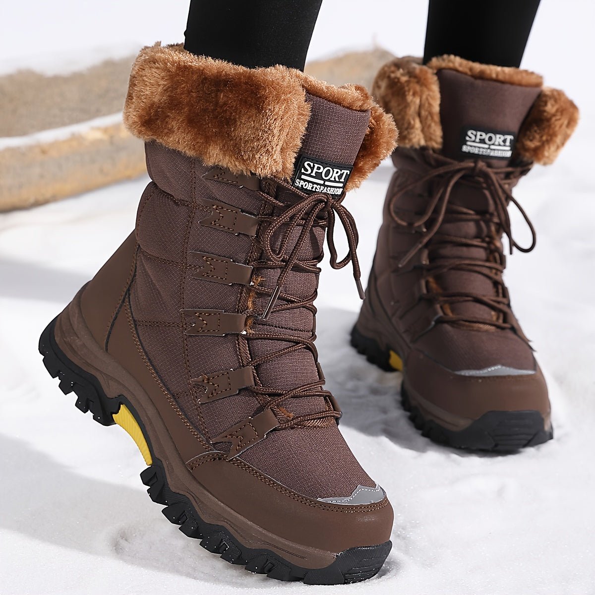 Miss | Winterlaarzen Dames Isolerend Antislipzool Waterdicht - Miss Madera MIS-L90KYS