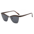 Miss | Zonnebril Dames Zomer Oversized - Miss Madera